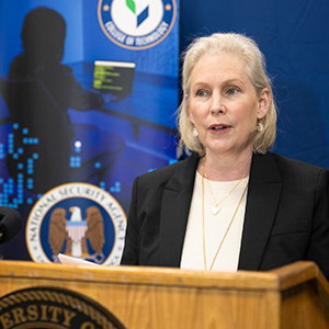 Kirsten Gillibrand speaks at SUNY Canton