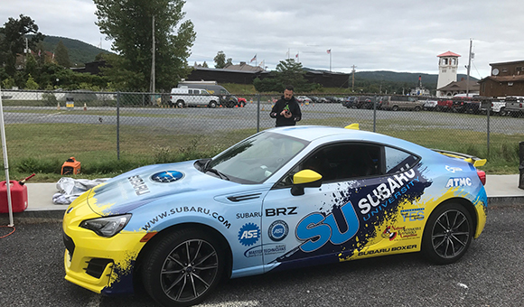 Subaru Show Car at the Adirondack Nationals Car Show 2017
