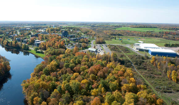 Campus aerial from north