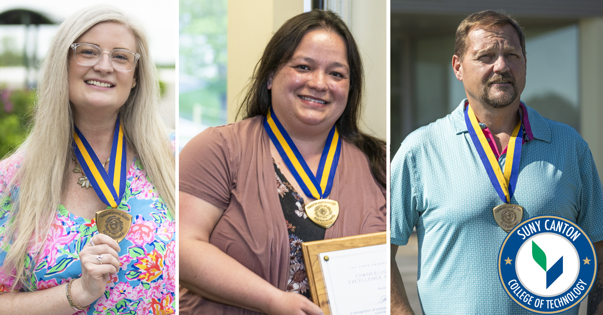 2024: SUNY Honors Three SUNY Canton Employees With Chancellor’s Awards ...