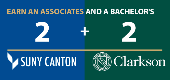 2+2 with Clarkson University - Earn an Associates and a Bachelor's