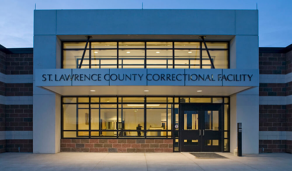 St. Lawrence County Correctional Facility entrance