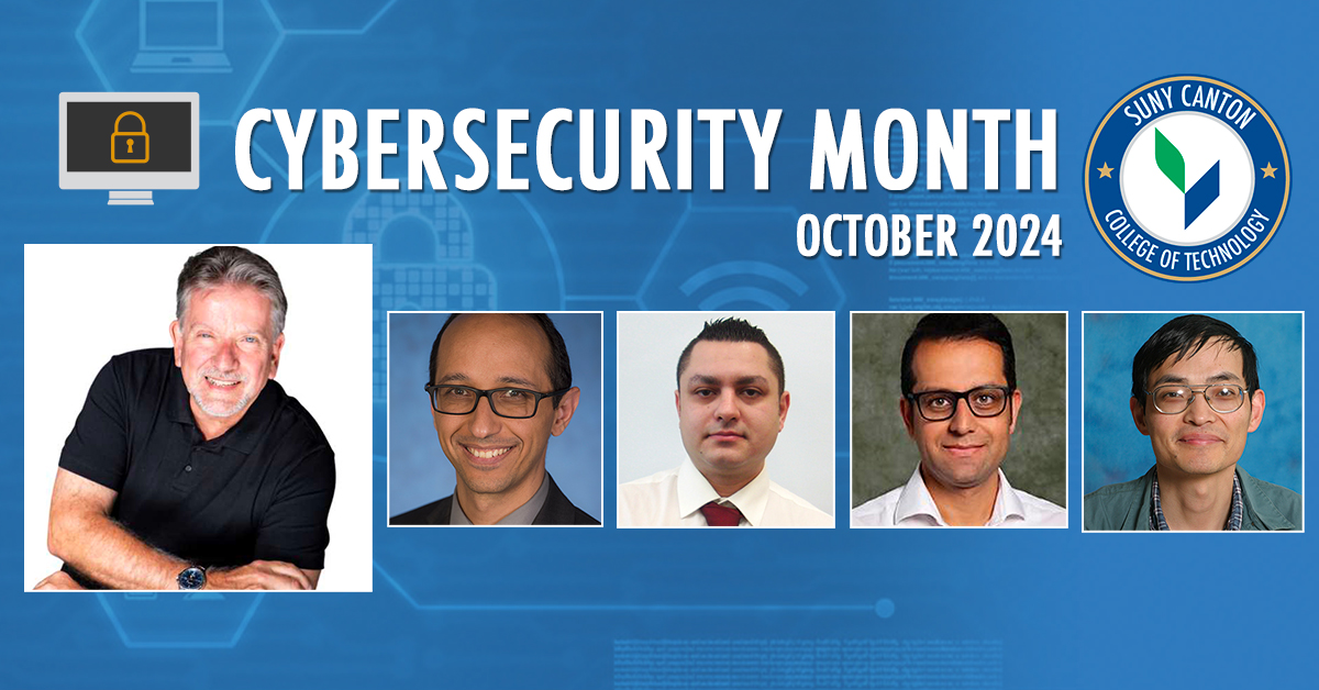 2024: SUNY Canton Cybersecurity Awareness Month Speaker Series Features ...