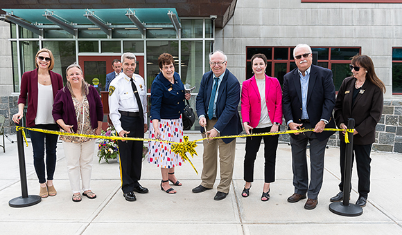 Dana Hall ribbon cutting ceremony