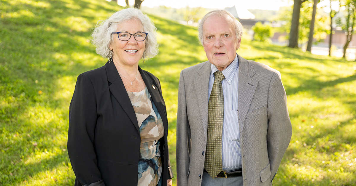 Kathy Dodge and Ronald O'Neill