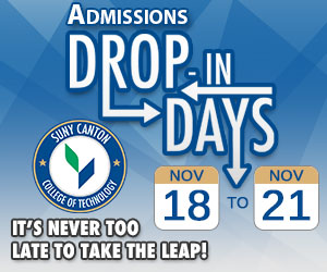 Admissions Drop-In Days: November 18-21