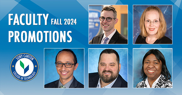 Faculty Promotions - Fall 2024: Kevin Carvill, Kelly Ficner, Kambiz Ghazinour, Nicholas Kocher, Lawretta Ononye