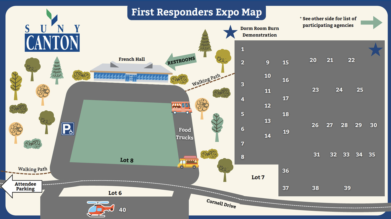First Responders Expo Map