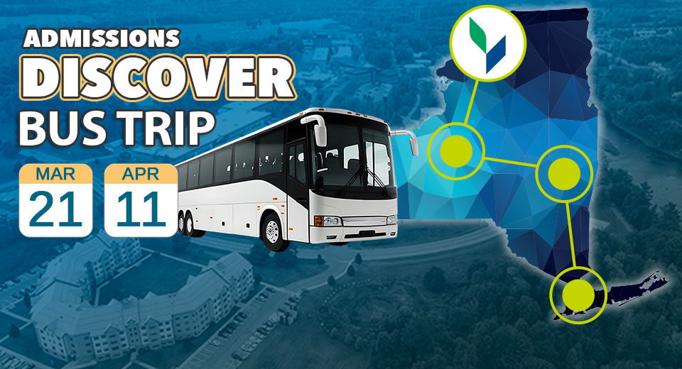 Admissions Discover Bus Trip - March 21 and April 11