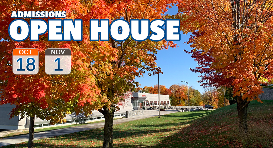 Admissions Open House - October 17 and November 1 - A beautiful fall day outside Dana Hall.