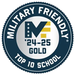 Military Friendly School Gold 2024-25