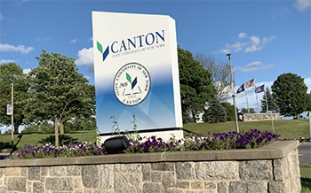 SUNY Canton entrance sign