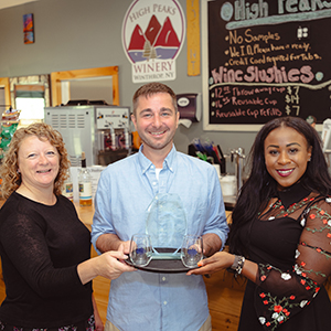 High Peaks Winery Wins Statewide Rural Business Award