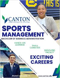 Sports Management brochure cover